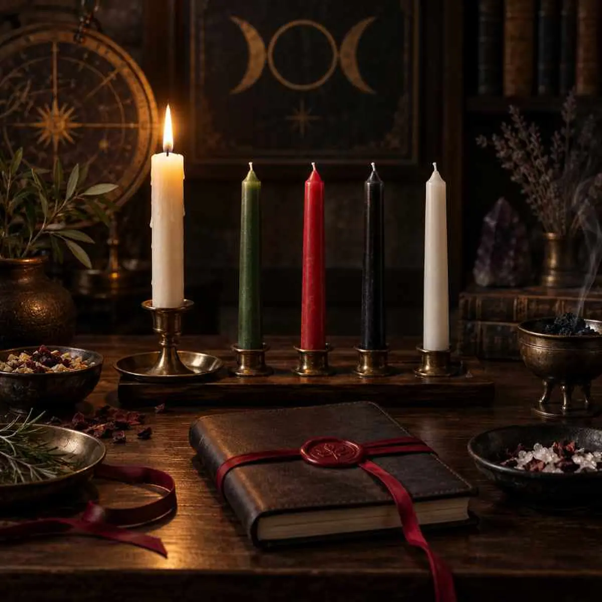 Candele nella pratica rituale