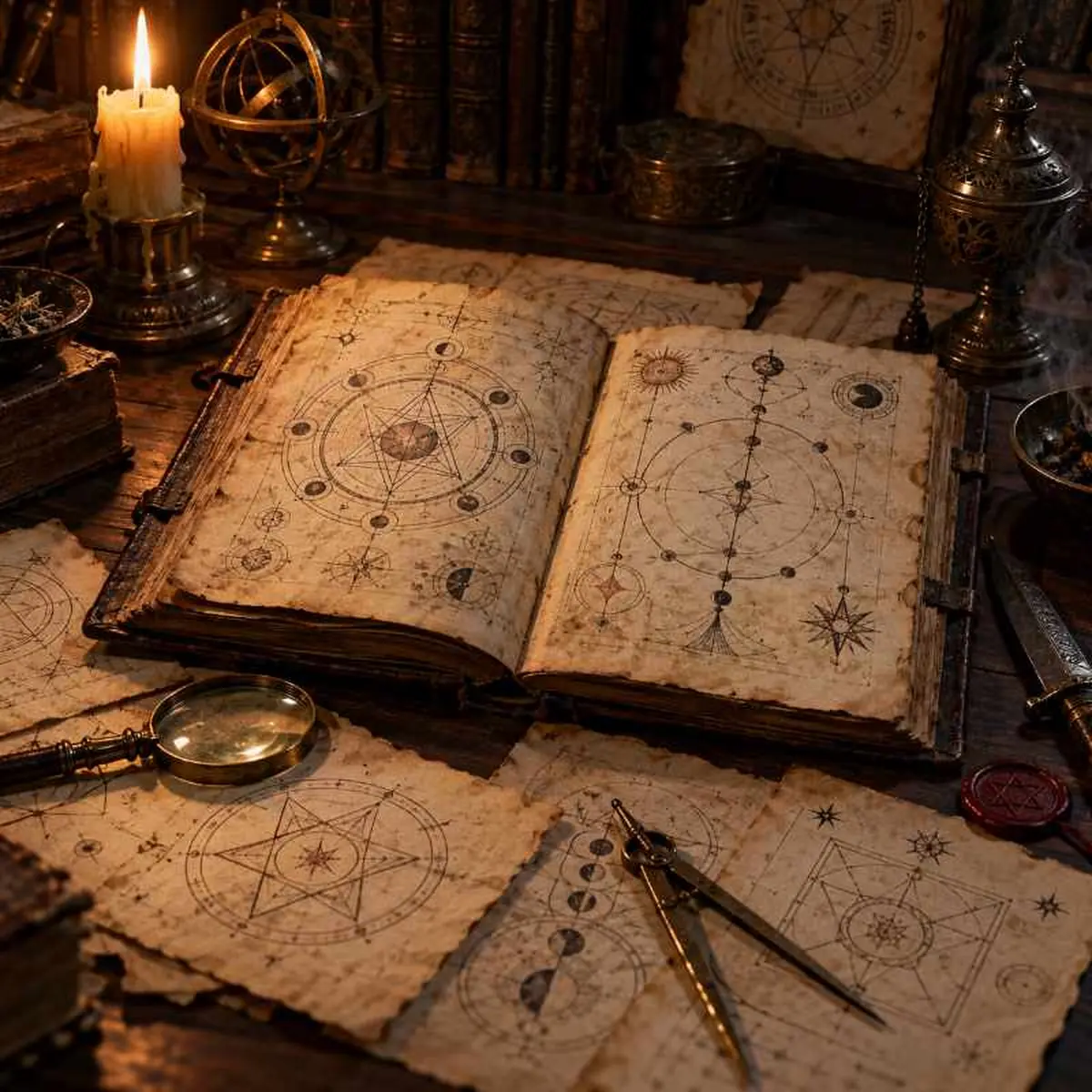 Leggere un grimorio