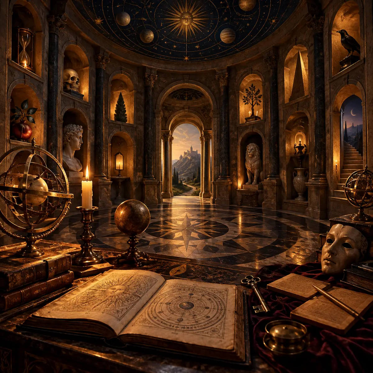 Arte della memoria ermetica: luoghi, immagini ed esercizi