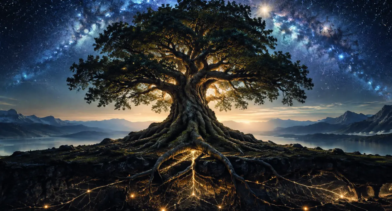 L'Asse del Mondo: L'Albero tra Registri Akashici, Canali energetici e Numeri Sacri
