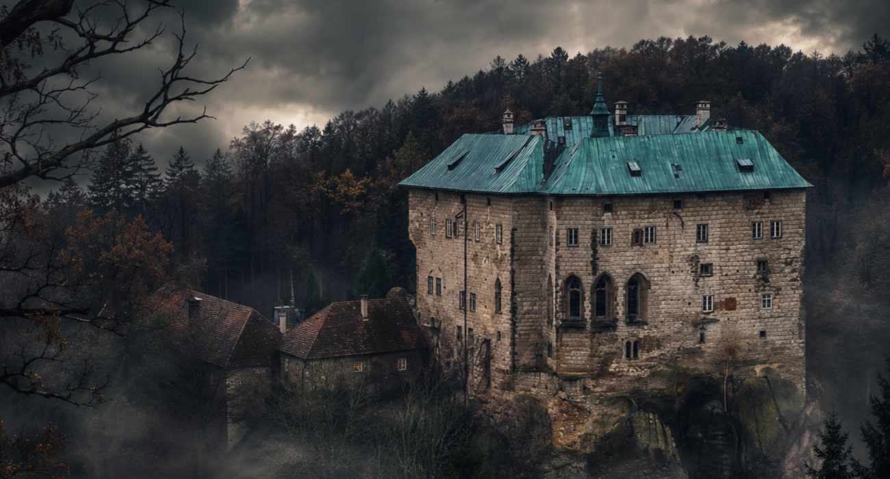 Houska, la fortezza sopra l’abisso