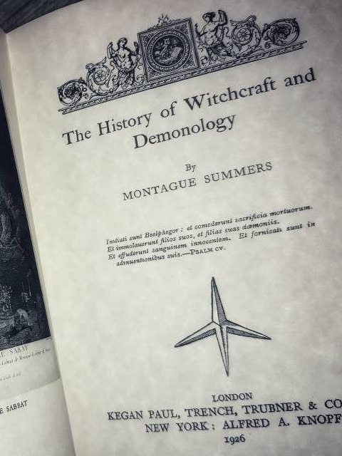 The History of Witchcraft and Demonology - Montague Summers