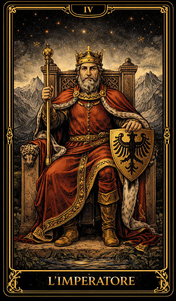 L’Imperatore — Arcano IV
