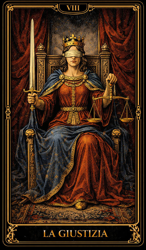 La Giustizia — Arcano VIII