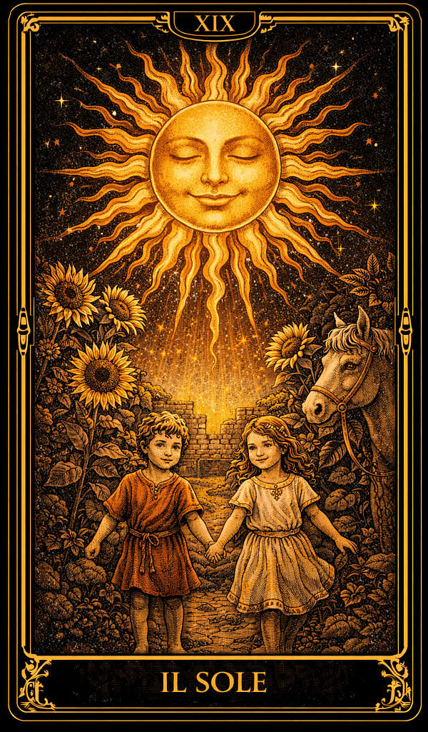 Il Sole — Arcano XIX