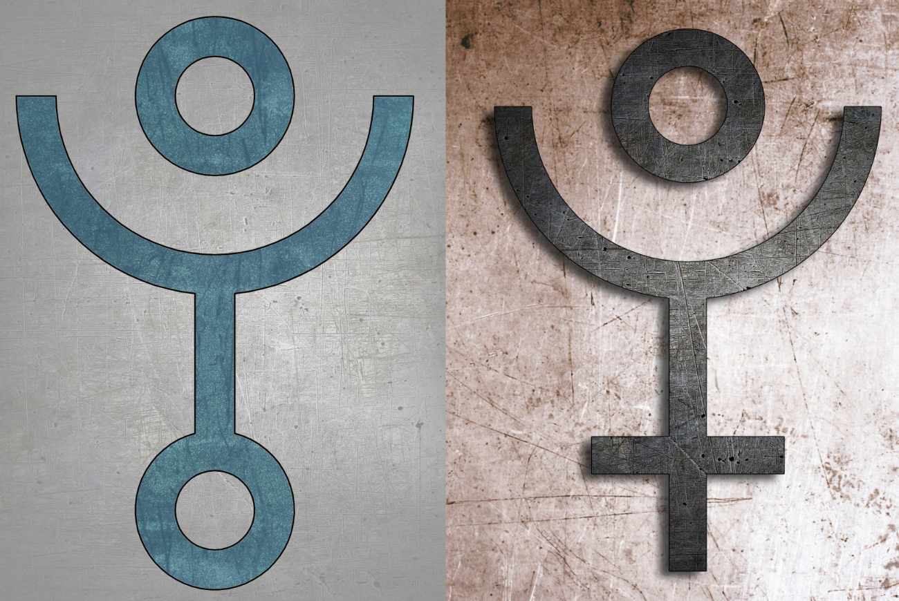 Il simbolo di Plutone e la Nigredo
