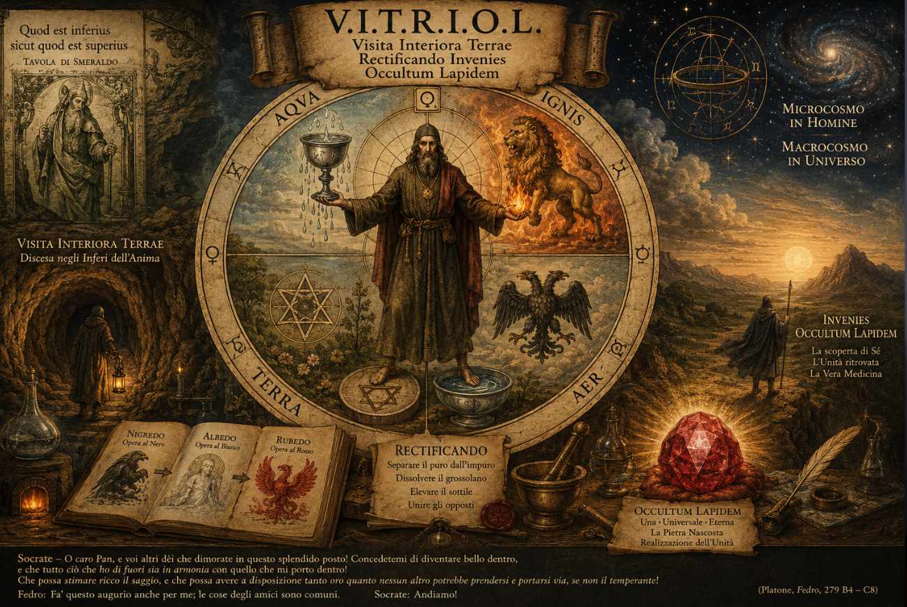V.I.T.R.I.O.L.:  Il Viaggio Alchemico nell'Interiorità