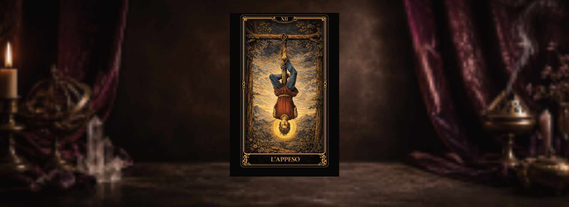 L’Appeso — Arcano XII