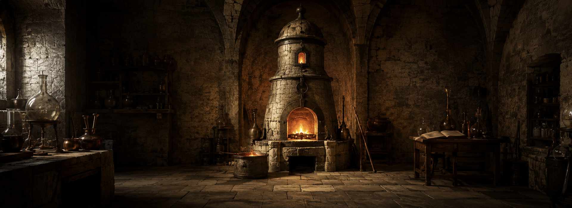 Athanor, crogiolo e laboratorio alchemico