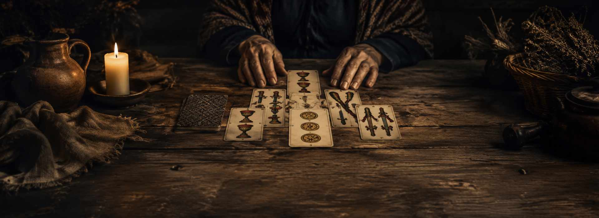 Cartomanzia popolare con le carte da gioco