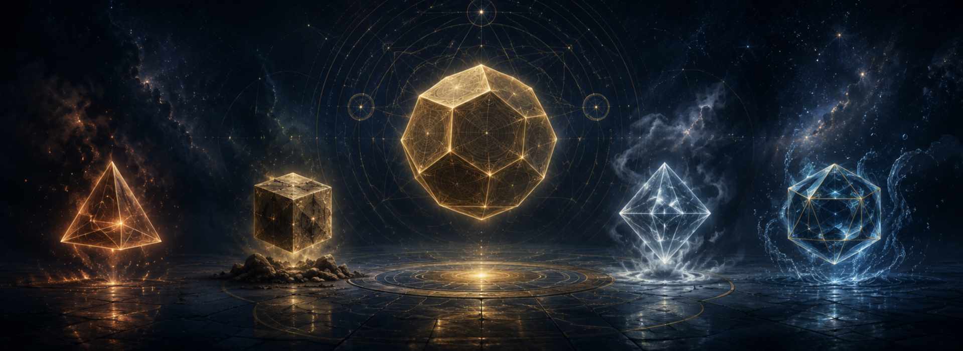 I solidi platonici e gli elementi