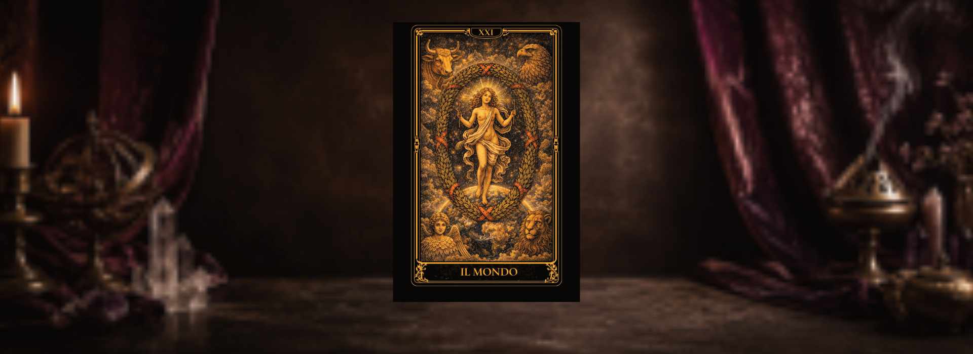 Il Mondo — Arcano XXI