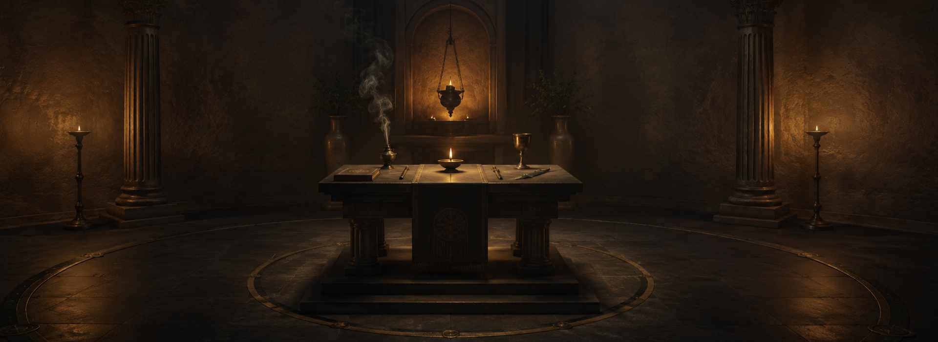 Il tempio rituale e l’altare cerimoniale