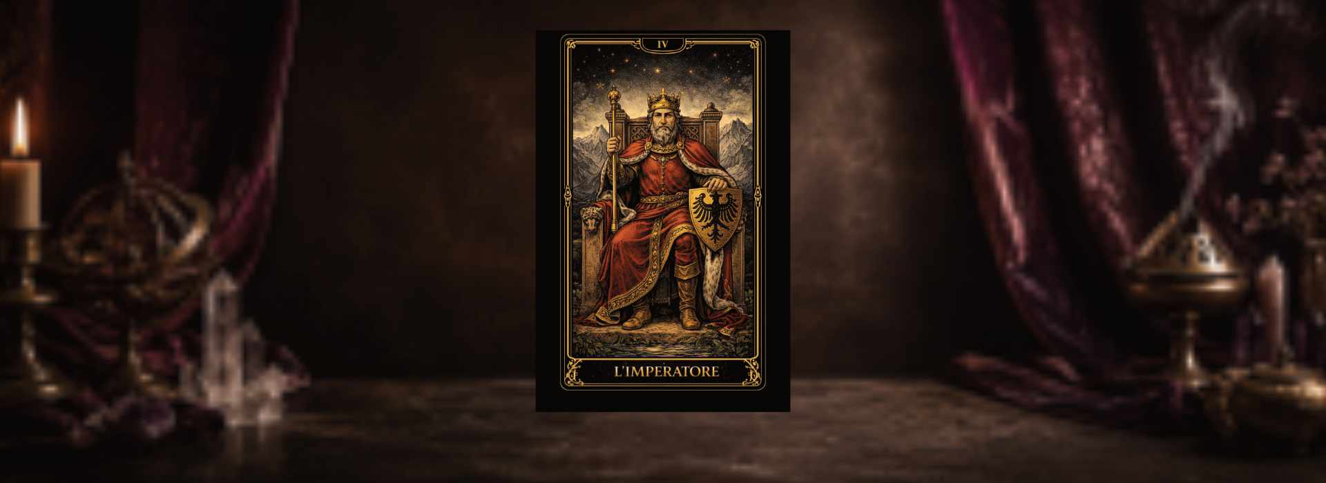 L’Imperatore – Arcano IV