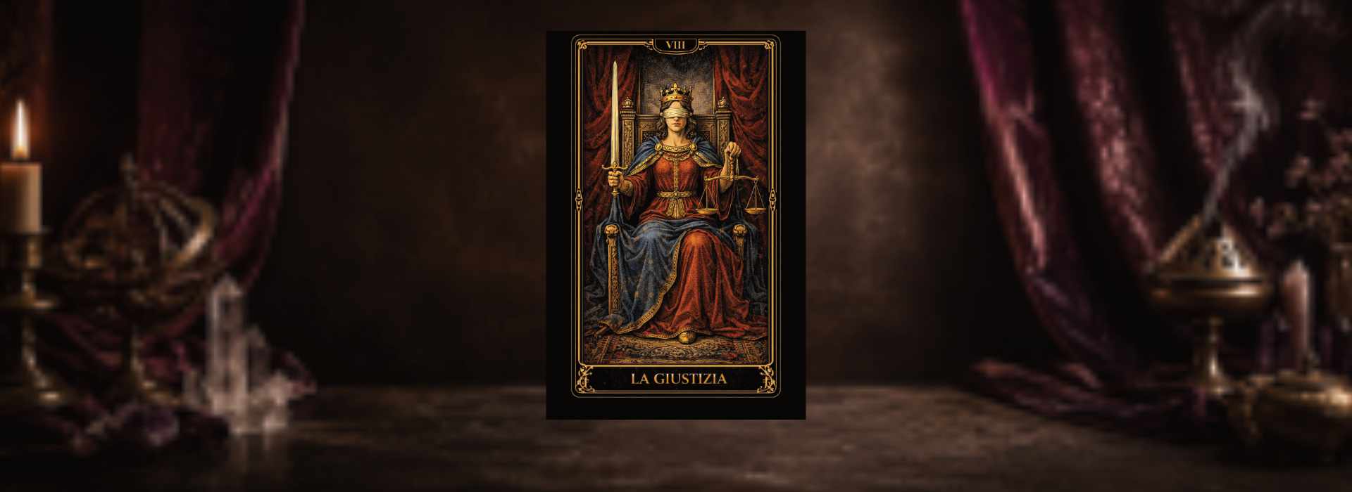 La Giustizia — Arcano VIII