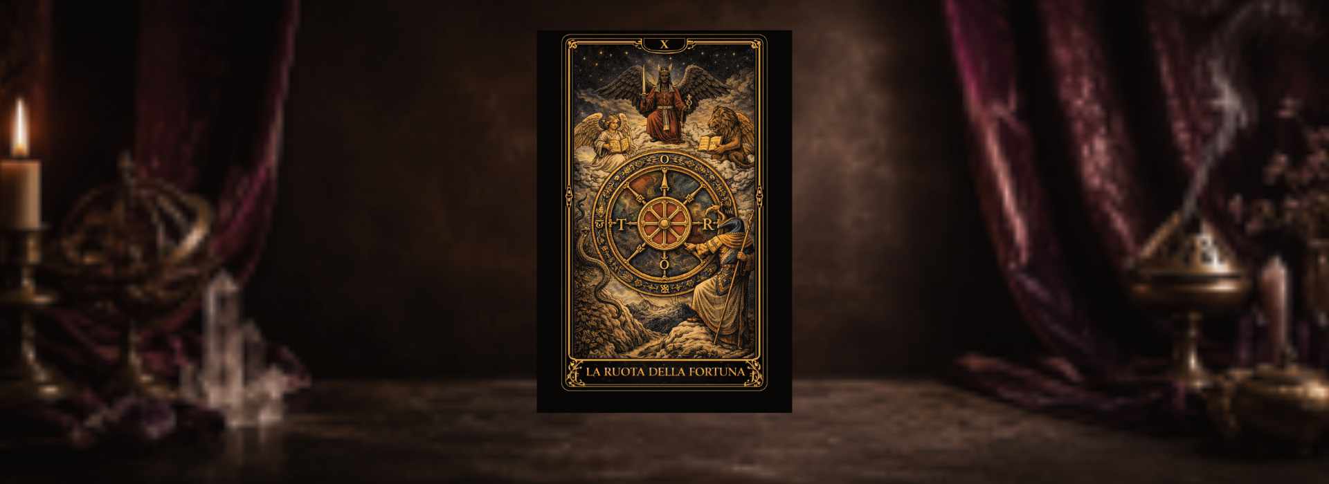 La Ruota della Fortuna — Arcano X
