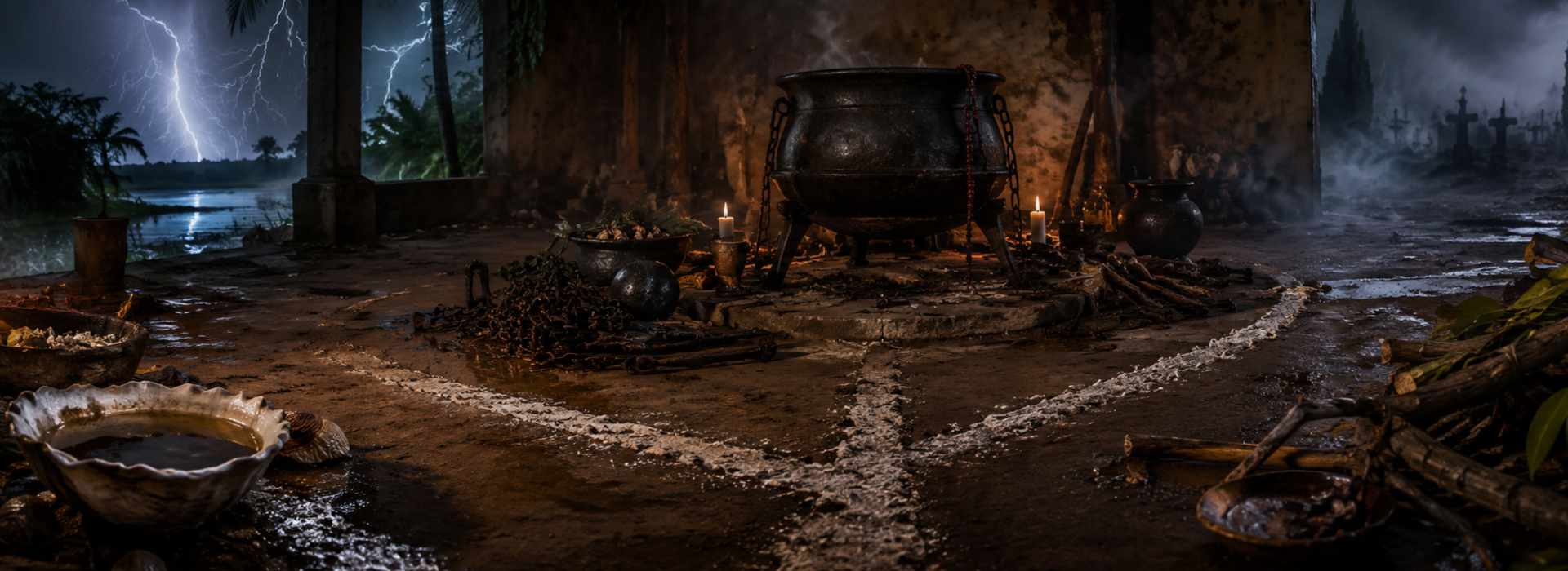 Mpungos e potenze della Regla Kongo