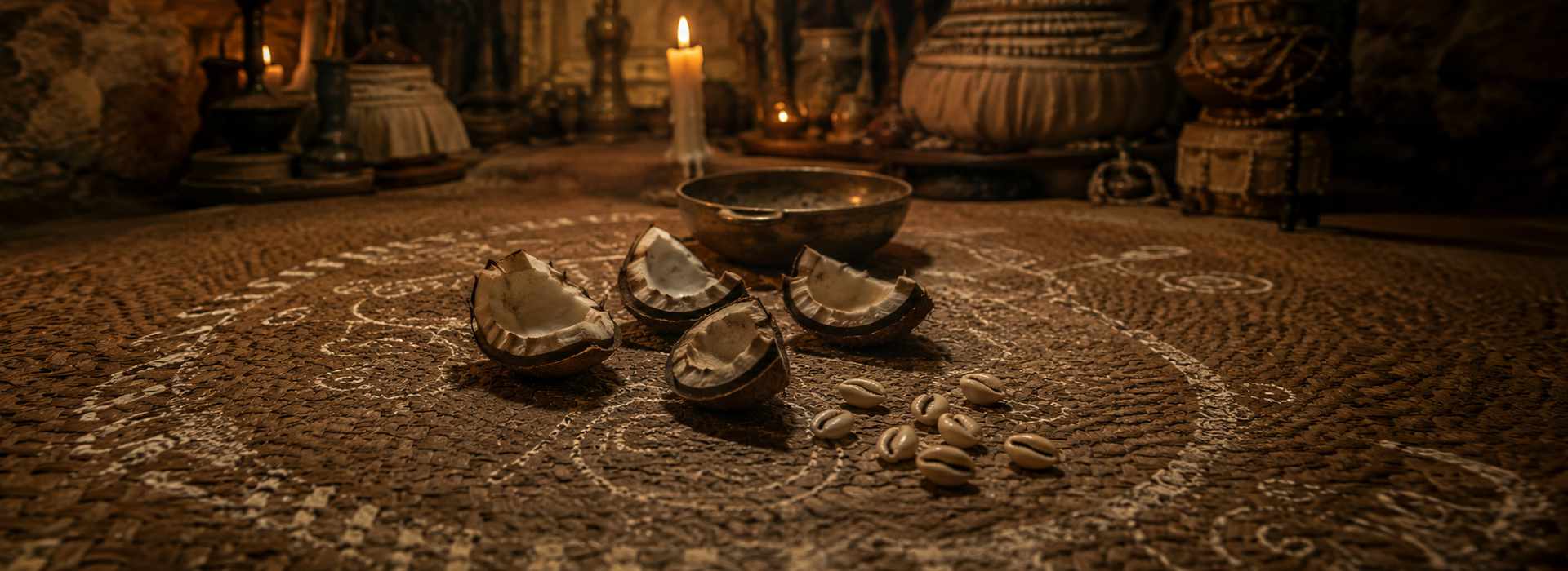 Obí, diloggún e divinazione