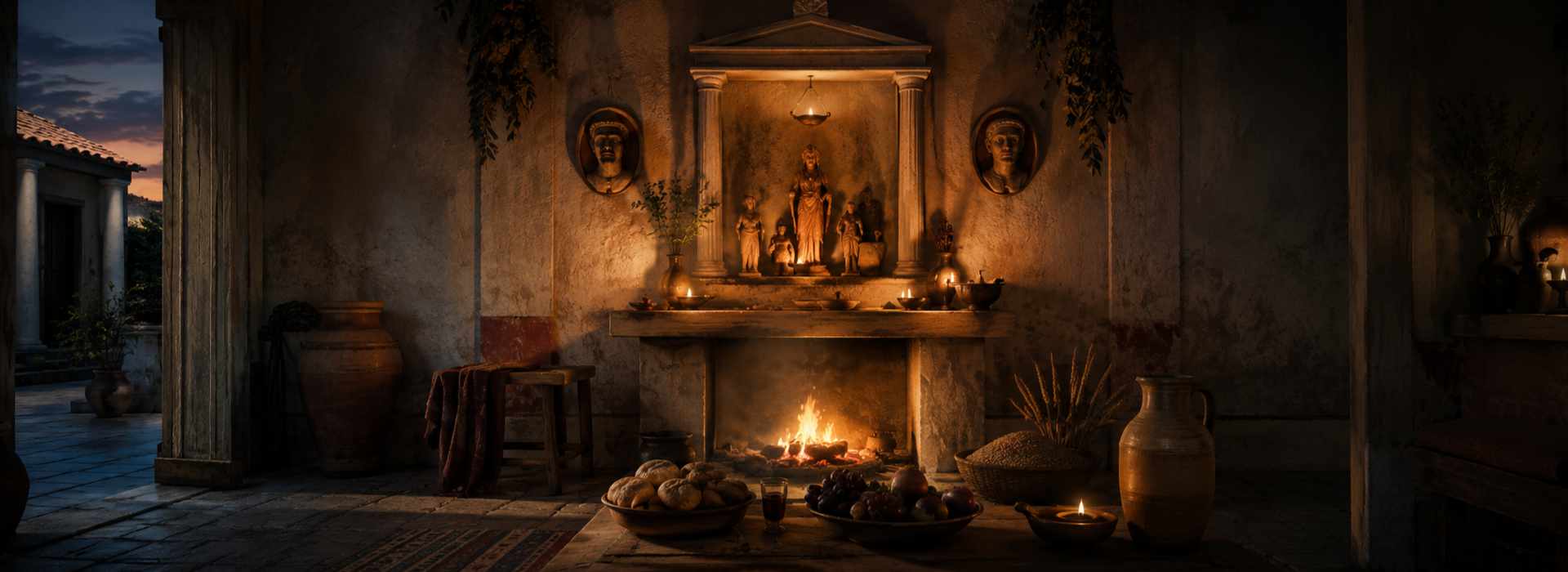 Religione domestica e divinità della casa