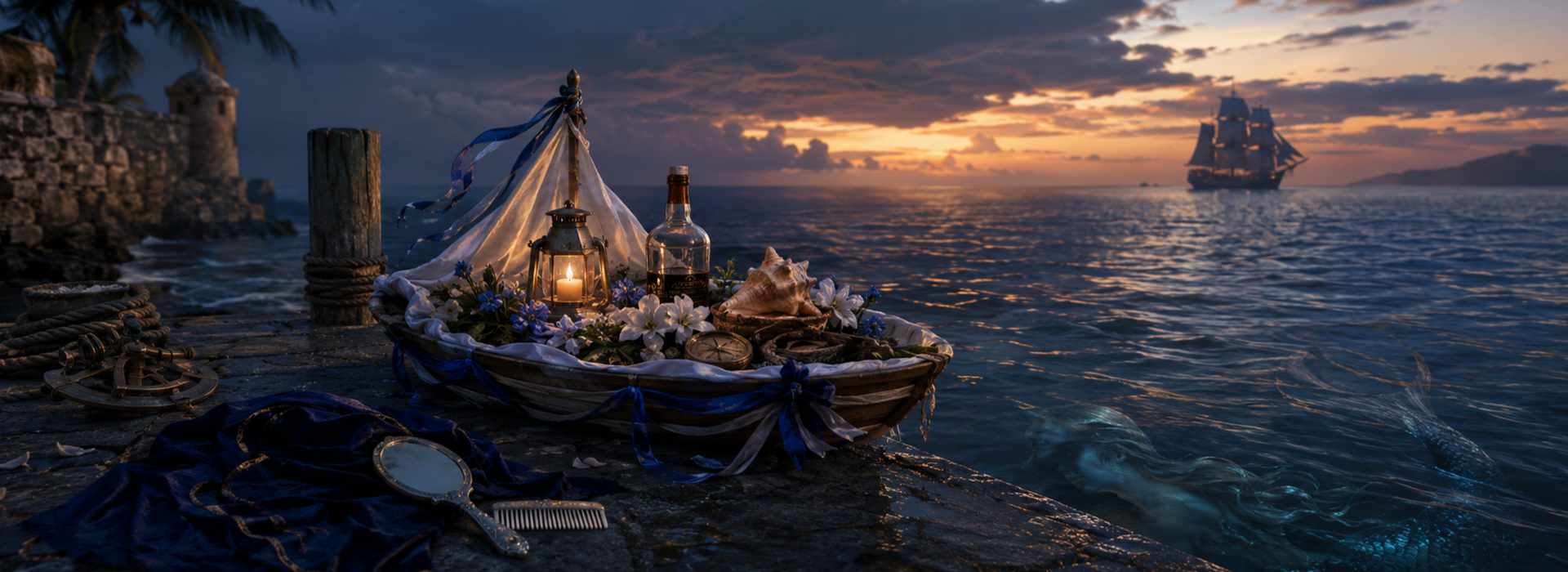 Agwe e Lasirèn — Mare e profondità