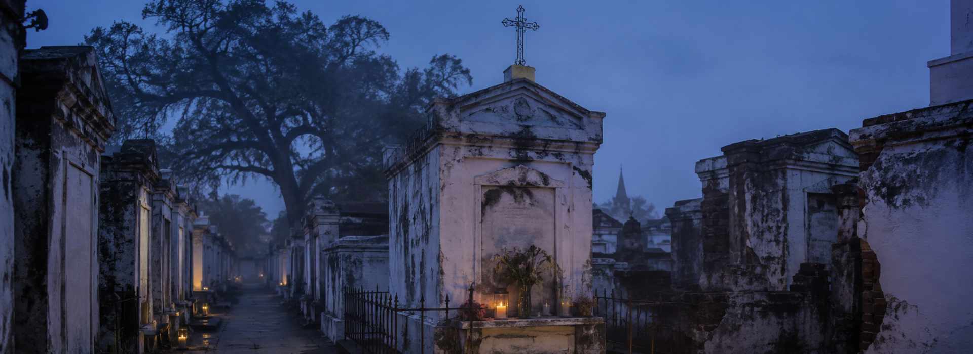 Cimiteri, tombe e memoria religiosa di New Orleans