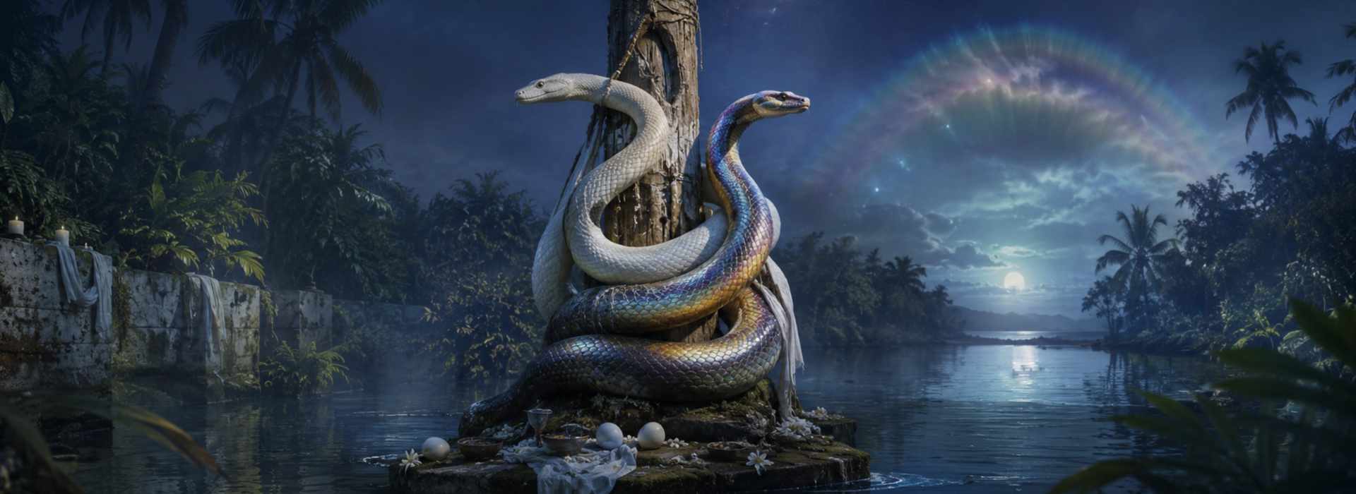 Damballa e Ayida Wedo — Serpente, acqua e continuità cosmica