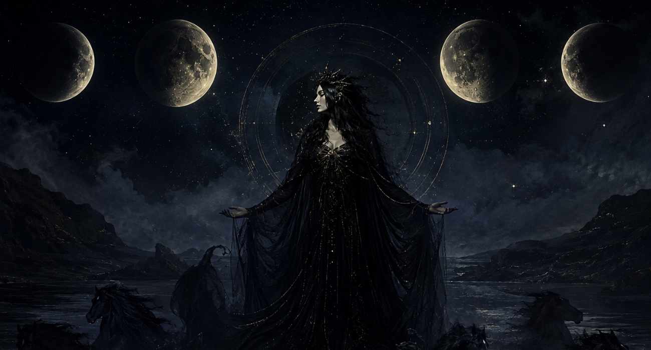 Nyx: la Notte Primordiale tra Cosmologia, Mito e Simbolismo
