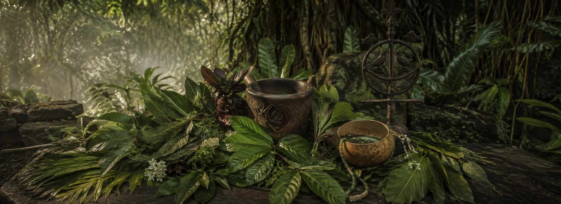 Ossain — Foglie, cura e conoscenza vegetale